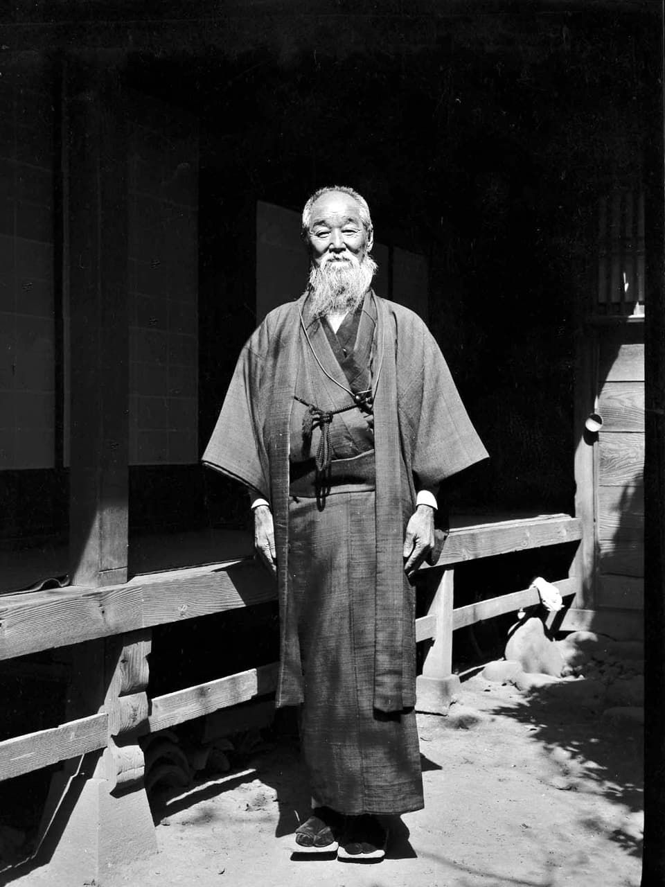 Funatsu Seisaku, photographed by Ingram in 1926. (Courtesy of the Ingram family)