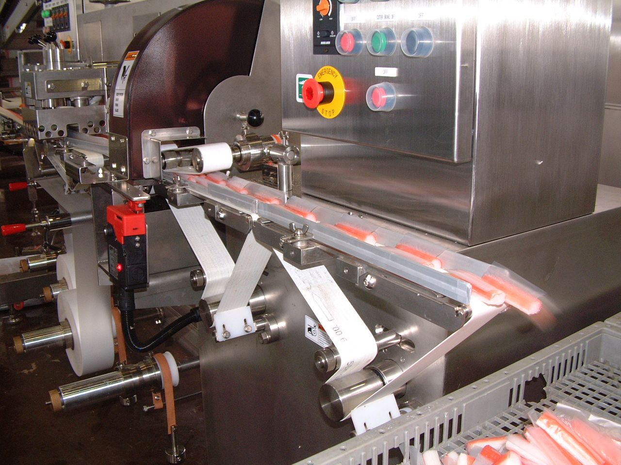 Surimi manufacturing lines have undergone significant technological advancement. (Courtesy of Yanagiya)