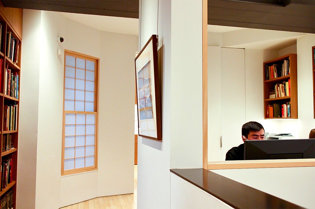 The private office area. (© Kasumi Abe)