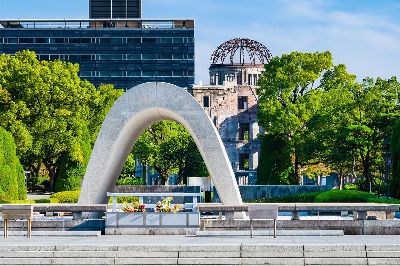Hiroshima Peace Memorial Park. (© Pixta)