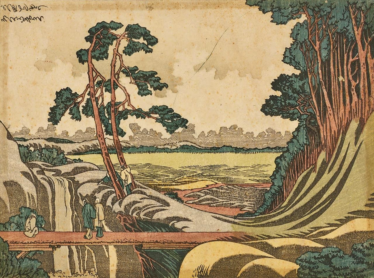 The Western-style work Yotsuya Jūnisō (Jūnisō at Yotsuya). (Courtesy Tokyo National Museum/Colbase)