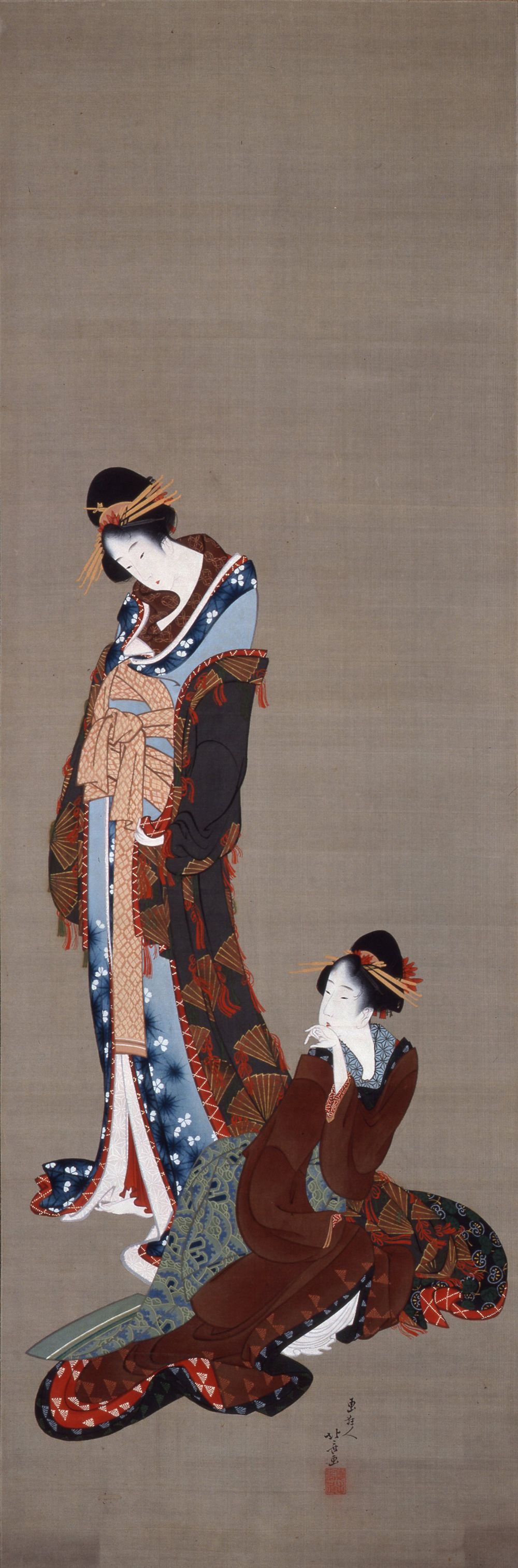 Nibijinzu (Two Beauties). (Courtesy MOA Museum of Art)