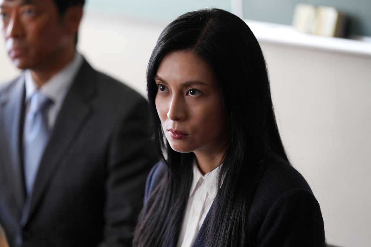 This is Shibasaki Kō’s third time working with Miike. (© 2007 Fukuda Masumi/Shinchōsha © 2025 Sham Production Committee)