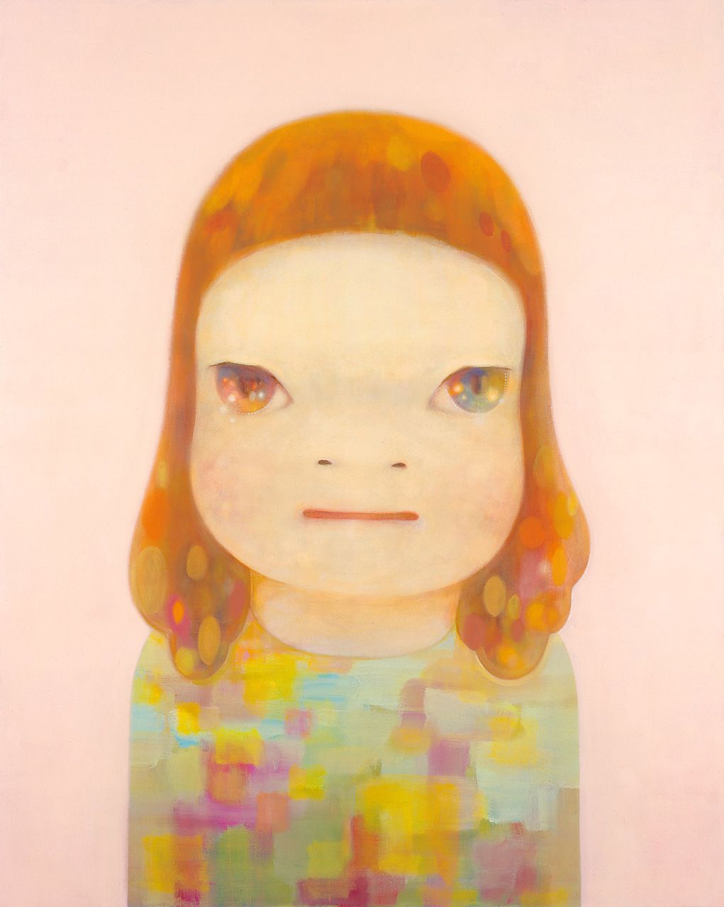 Miss Spring. (© Yoshitomo Nara/image courtesy of Yoshitomo Nara Foundation) /Yokohama Museum of Art