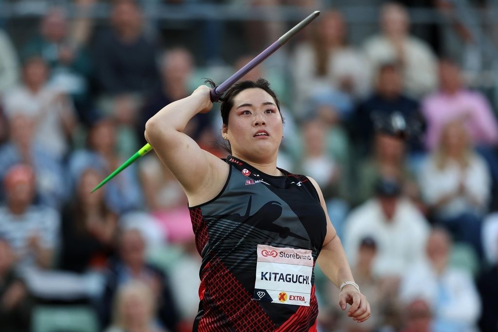 Born March 16, 1998. From Hokkaidō. Major achievements: Gold medal, Paris Olympics, 2024; Gold medal, World Athletics Championships, 2023; Bronze medal, World Athletics Championships, 2022. (© Getty/Kyōdō)