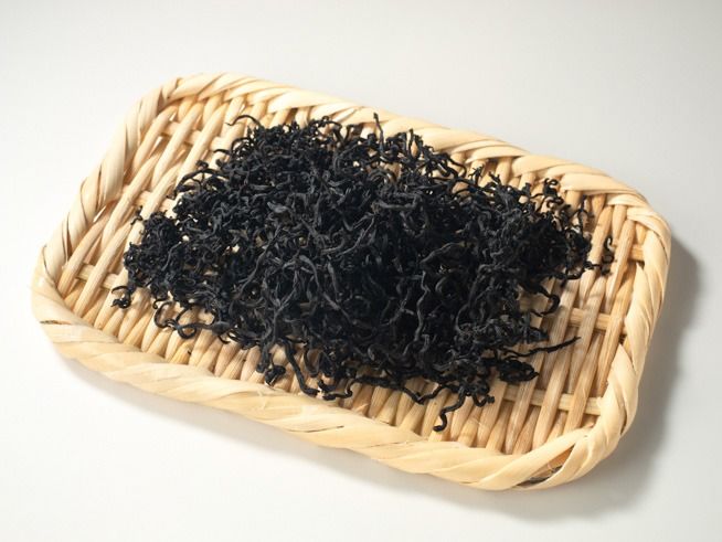 Dried nagahijiki from Mie Prefecture. (Courtesy Ministry of Agriculture, Forestry, and Fisheries)