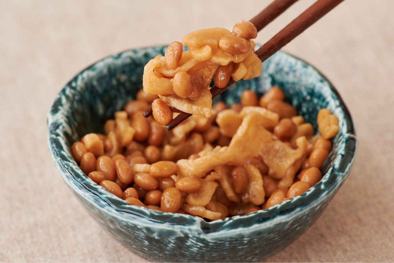 Soboro nattō from Ibaraki Prefecture (Courtesy the Ministry of Agriculture, Forestry and Fisheries)