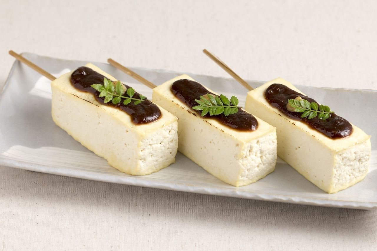 Miso dengaku from Aichi Prefecture. (Courtesy Ministry of Agriculture, Forestry, and Fisheries)