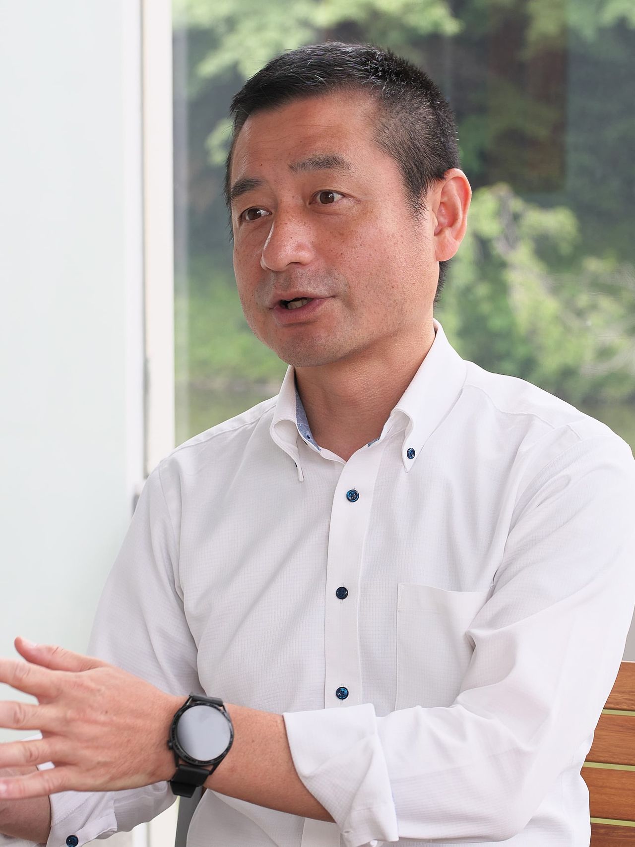 Mizukami Kōji of Kanagawa Prefectural Housing Supply Corporation. (© Nomura Kazuyuki)