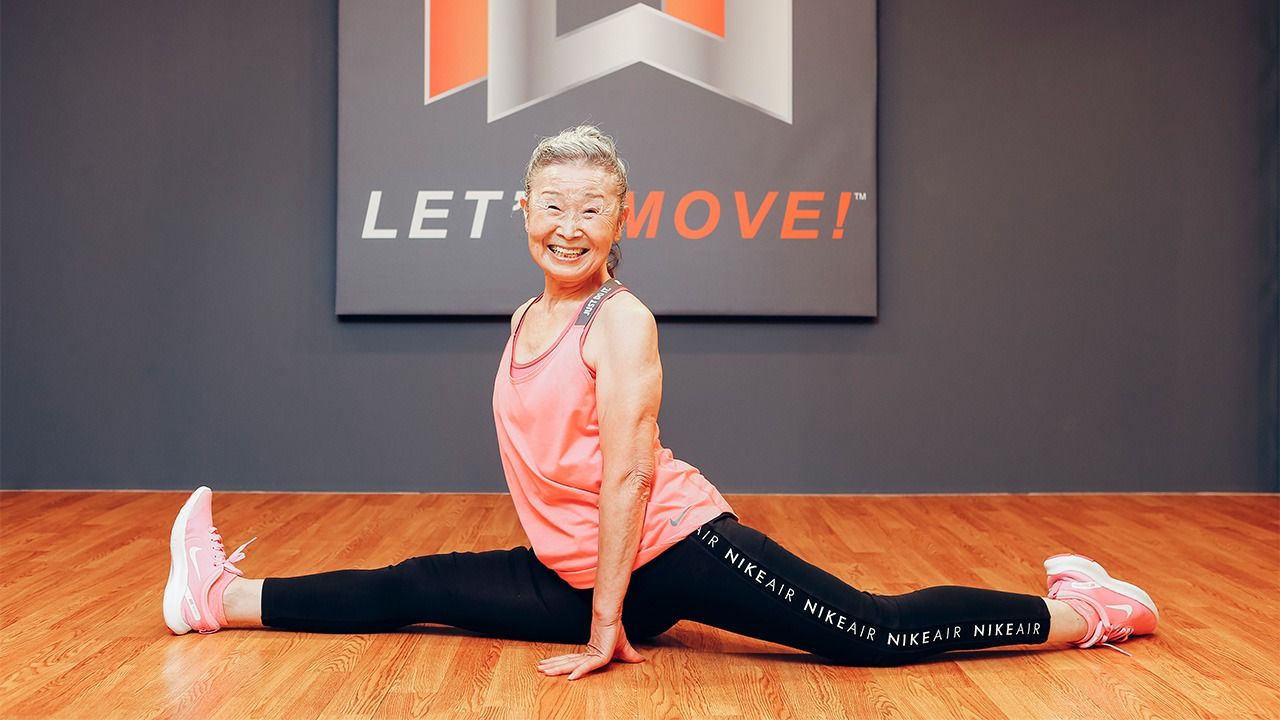 “takimika ” The 90 Year Old Fitness Instructor