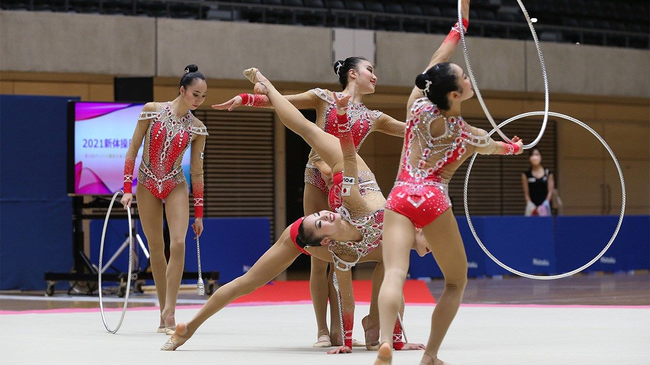 Rhythmic Gymnastics Fairy Japan Ready Once More to Compete at the Top Nippon photo picture