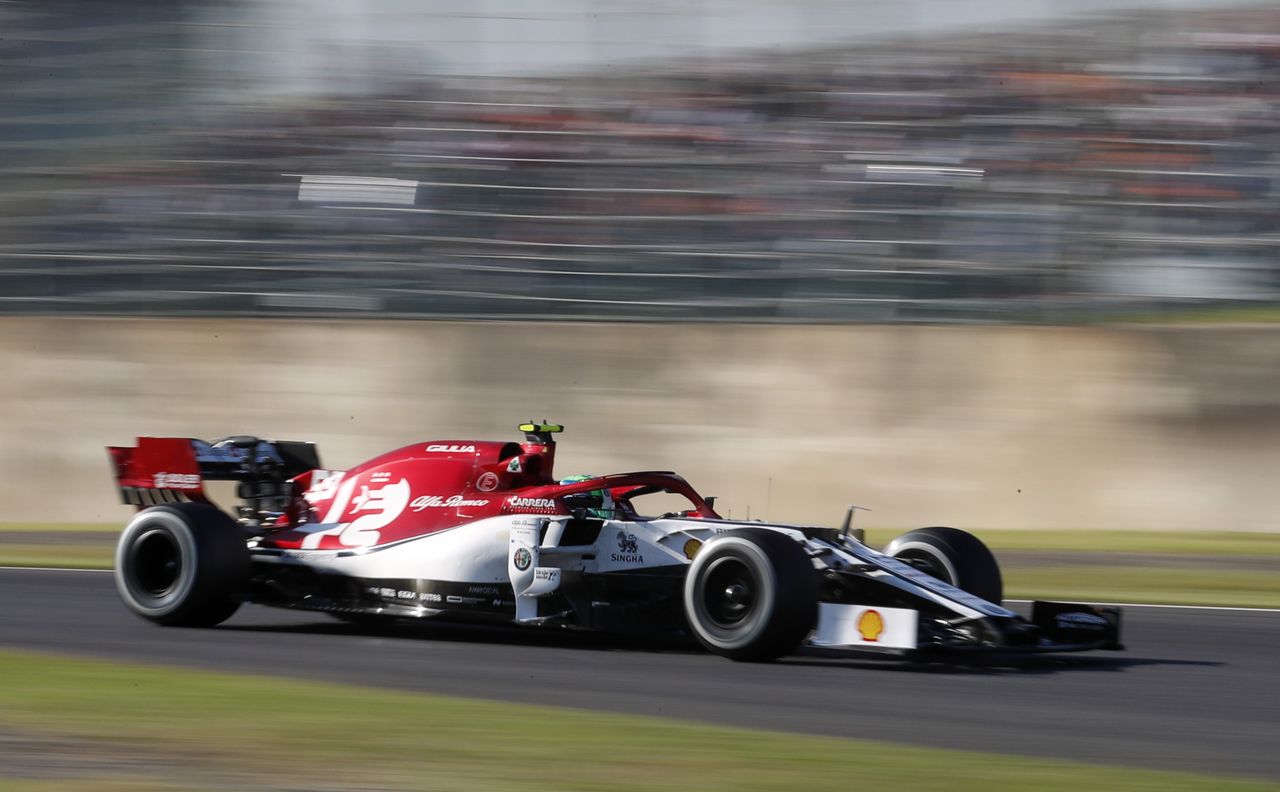 FILE PHOTO: Formula One F1 - Japanese Grand Prix - Suzuka Circuit, Suzuka, Japan - October 13, 2019. Alfa Romeo
