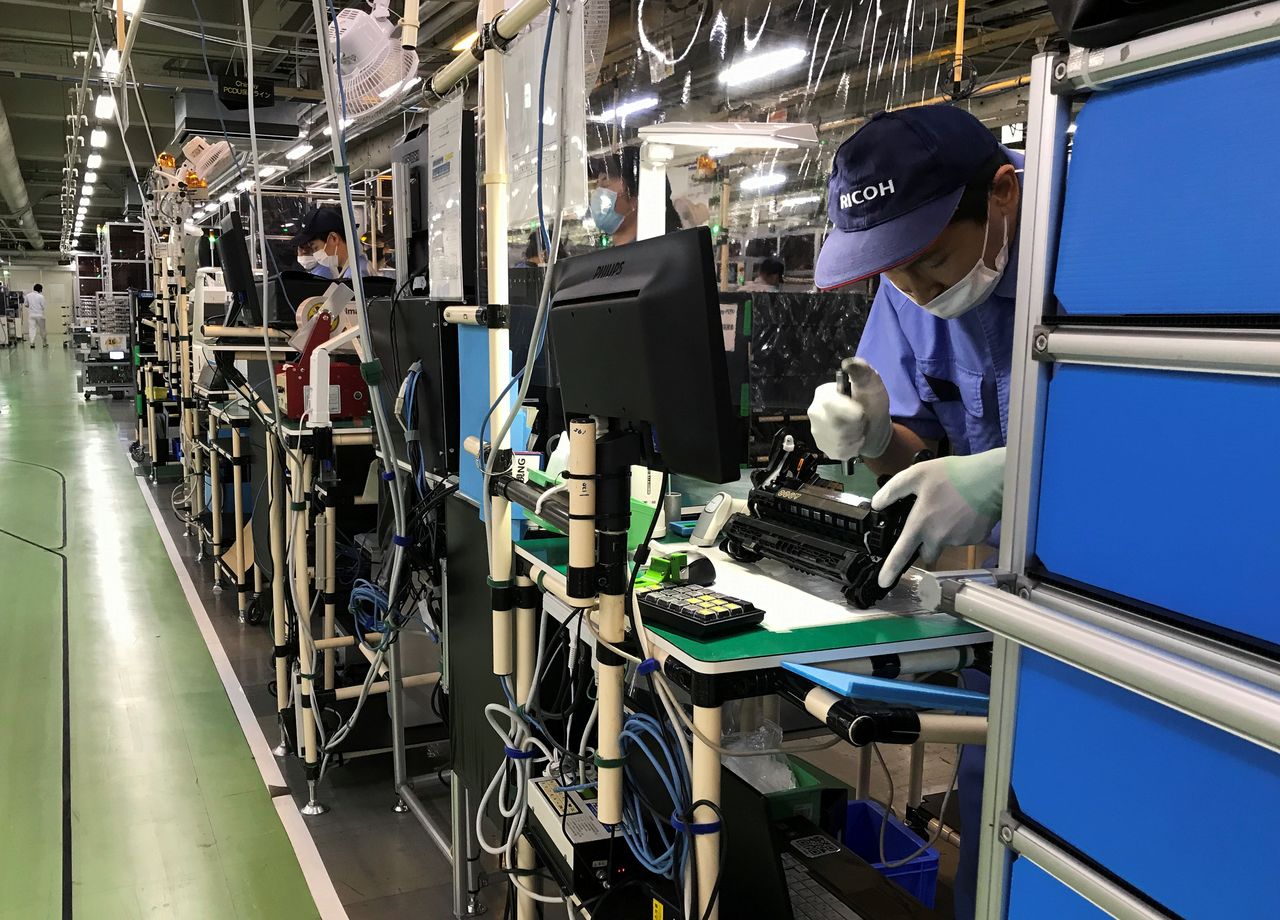 Japan's July factory output to fall as Delta variant spreads in Asia