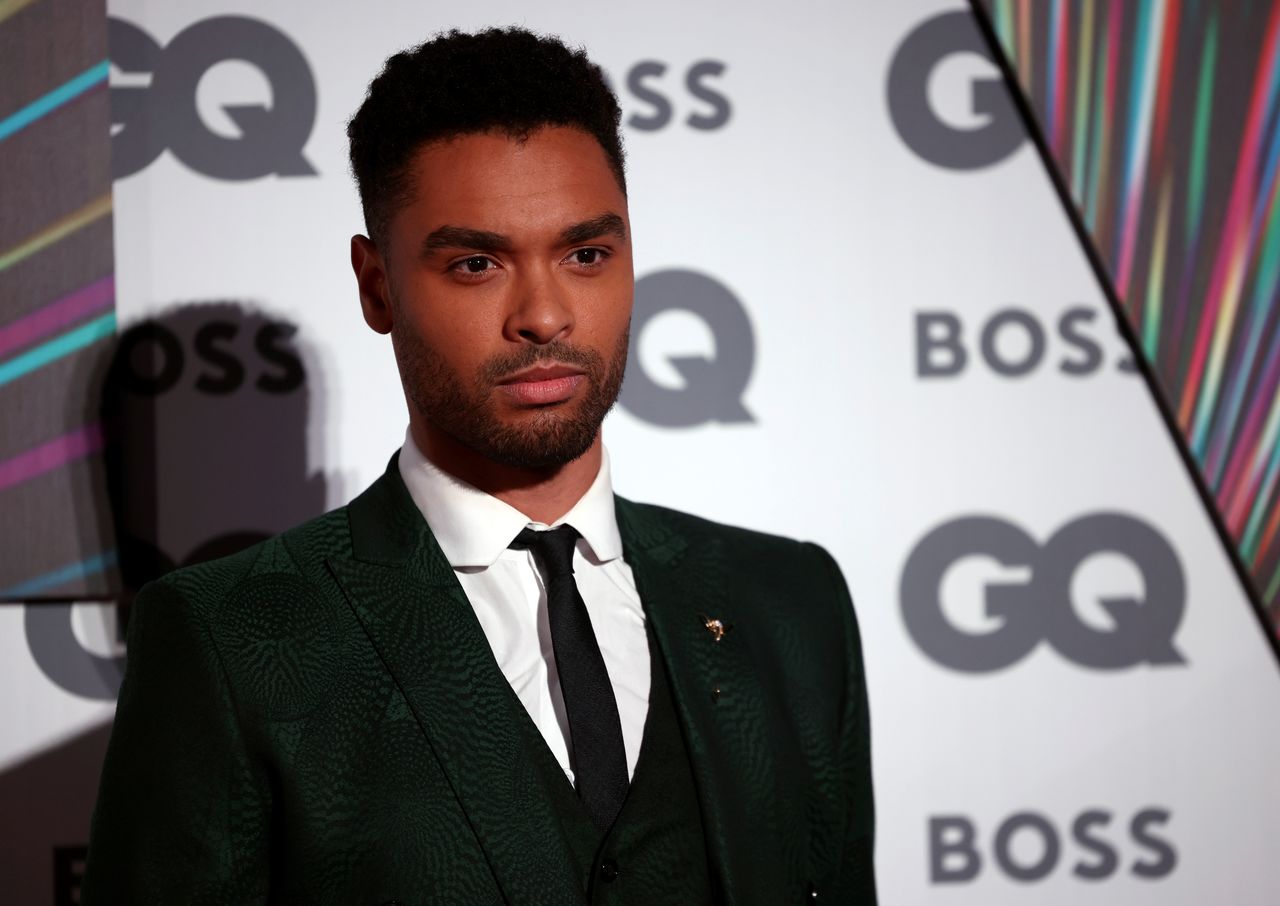 Actor Rege-Jean Page arrives to the GQ Men Of The Year Awards 2021 in London, Britain September 1, 2021. REUTERS/Henry Nicholls