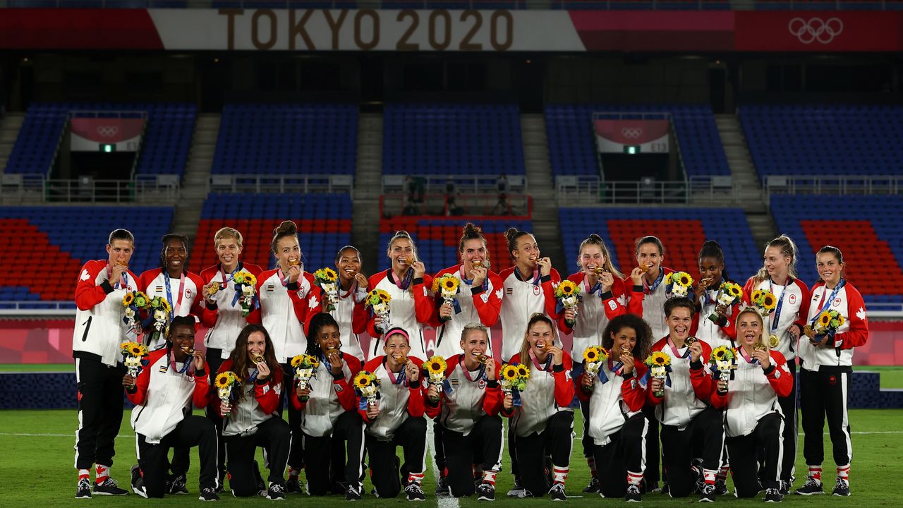 SoccerOlympic champions Canada to kick off 'Celebration Tour' in October