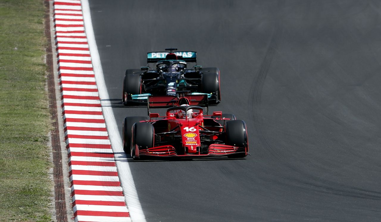 Formula One F1 - Turkish Grand Prix - Intercity Istanbul Park, Istanbul, Turkey - October 8, 2021 Ferrari