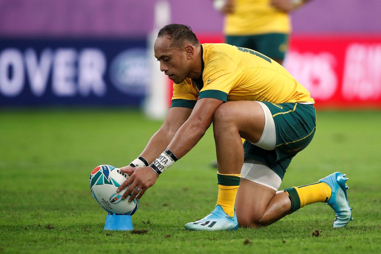 FILE PHOTO: Rugby Union - Rugby World Cup 2019 - Quarter Final - England v Australia - Oita Stadium, Oita, Japan - October 19, 2019 Australia