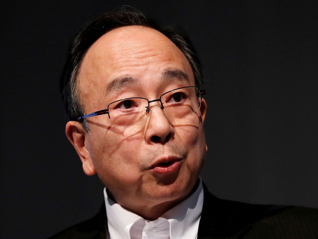 FILE PHOTO: Bank of Japan Deputy Governor Masayoshi Amamiya speaks during a Reuters Newsmaker event in Tokyo, Japan July 5, 2019.     REUTERS/Issei Kato/File Photo