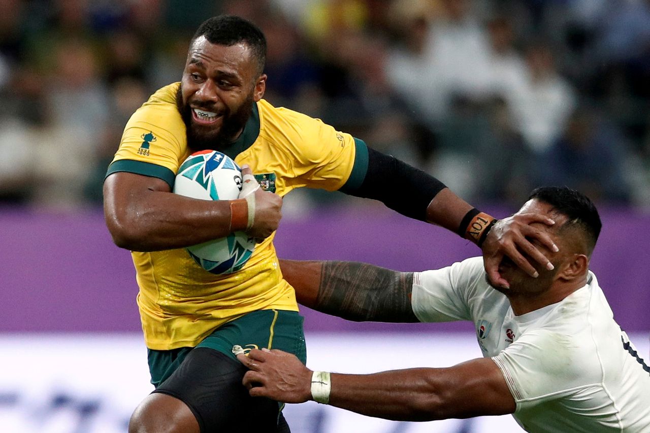 FILE PHOTO: Rugby Union - Rugby World Cup 2019 - Quarter Final - England v Australia - Oita Stadium, Oita, Japan - October 19, 2019 Australia