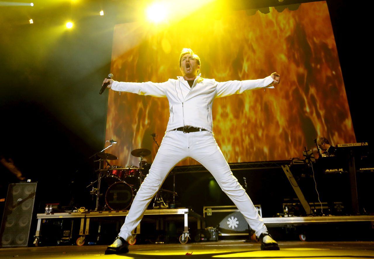 FILE PHOTO: British band Duran Duran performs at Sonar Night during the Sonar festival in Barcelona, Spain June 20, 2015. REUTERS/Gustau Nacarino