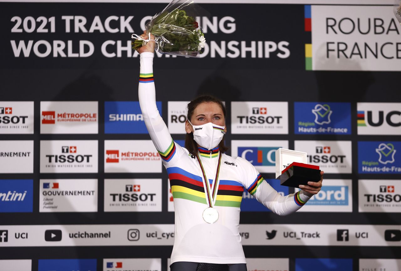 Cycling - UCI Track Cycling World Championships - Stab Velodrome, Roubaix, France - October 23, 2021 Germany