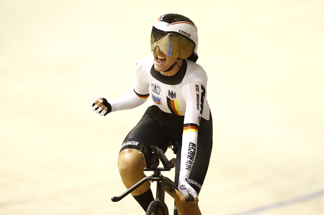 Cycling - UCI Track Cycling World Championships - Stab Velodrome, Roubaix, France - October 23, 2021 Germany