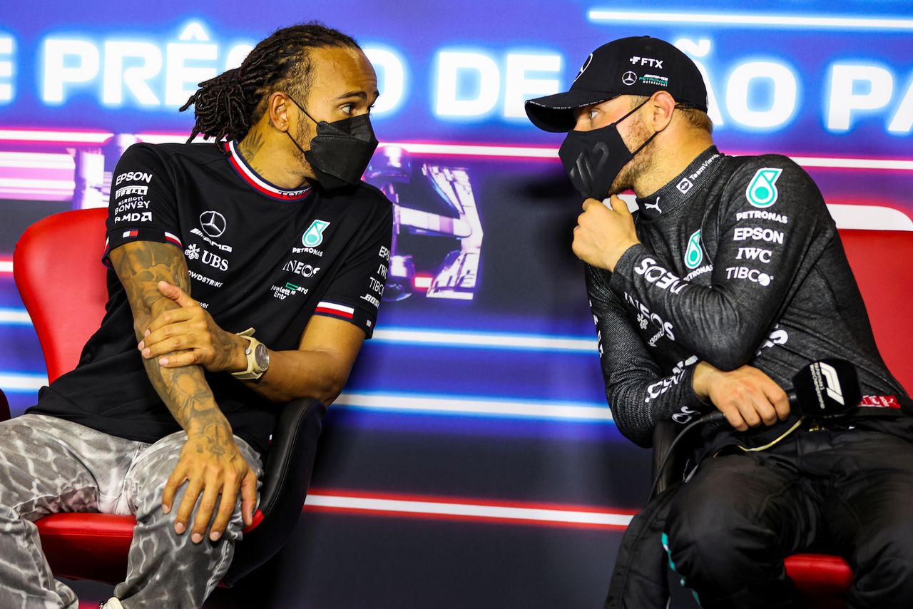 Formula One F1 - Brazilian Grand Prix - Jose Carlos Pace Circuit, Sao Paulo, Brazil - November 14, 2021 Mercedes