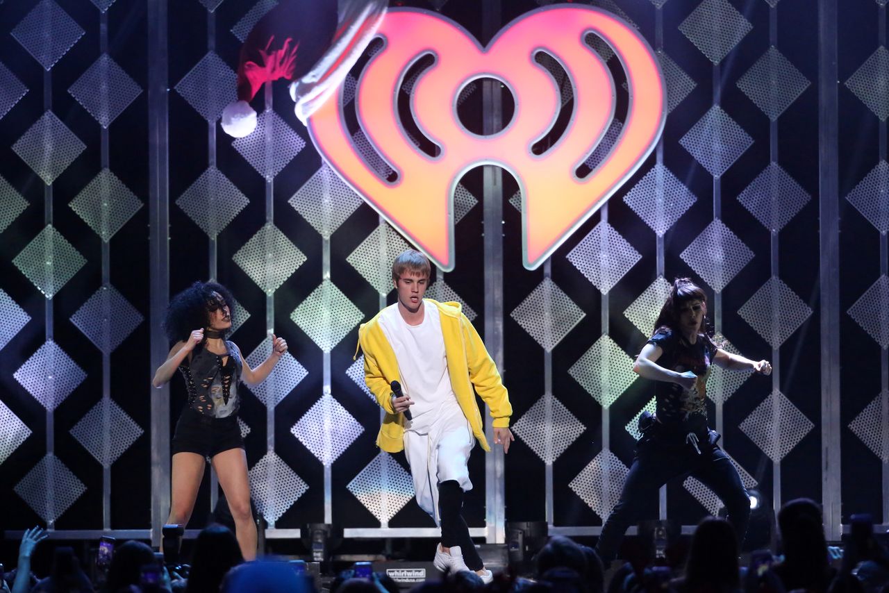 FILE PHOTO: Justin Bieber performs at Z100