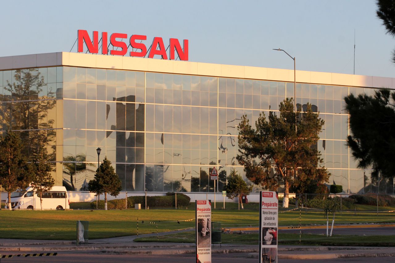A view of the Nissan manufacturing complex in Aguascalientes, Mexico November 9, 2021. Picture taken November 9, 2021. REUTERS/Hugo Gomez