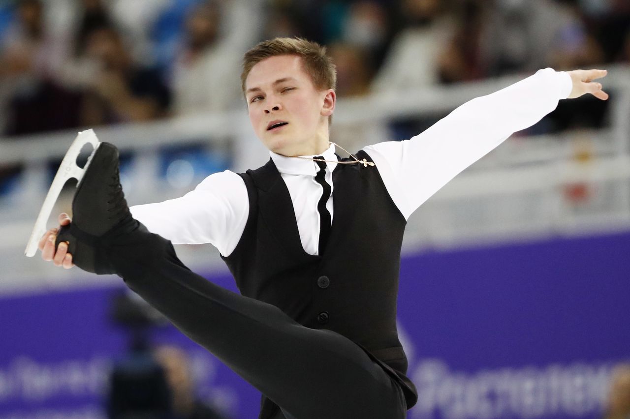 Figure Skating - ISU Grand Prix of Figure Skating - 2021 Rostelecom Cup - The Iceberg Skating Palace, Sochi, Russia - November 27, 2021 Russian Figure Skating Federation