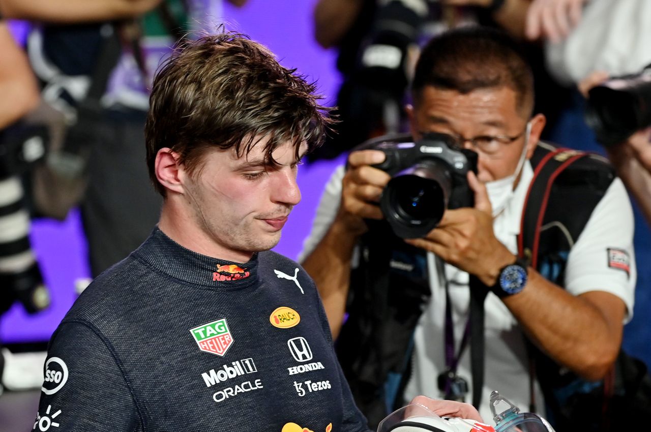 Formula One F1- Saudi Arabian Grand Prix - Jeddah Corniche Circuit, Jeddah, Saudi Arabia - December 5, 2021 Second placed Red Bull