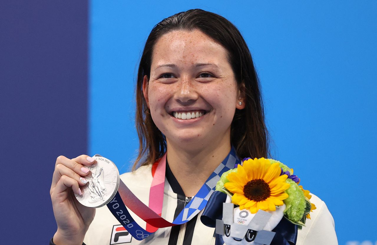 FILE PHOTO: Tokyo 2020 Olympics - Swimming - Women