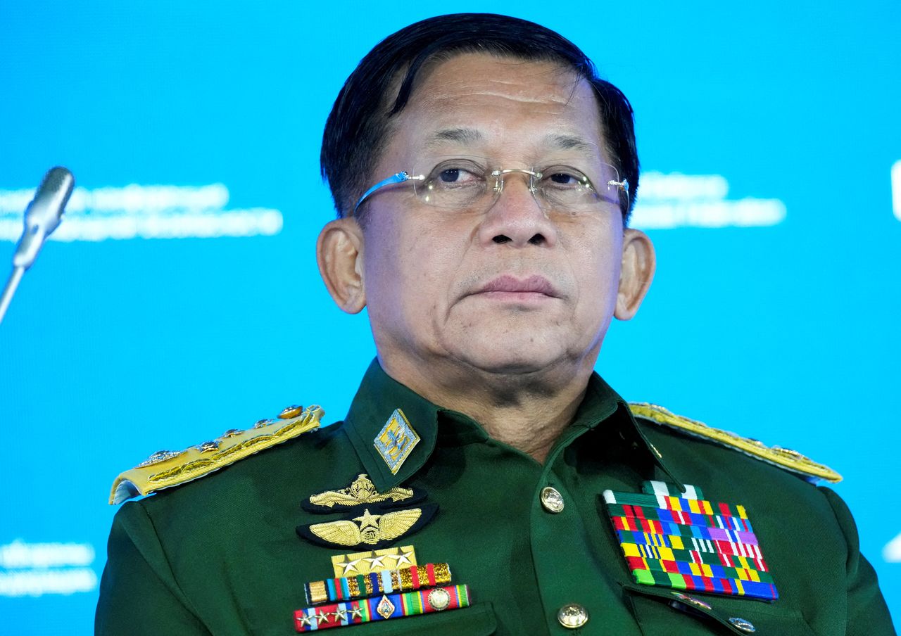 FILE PHOTO: Commander-in-Chief of Myanmar