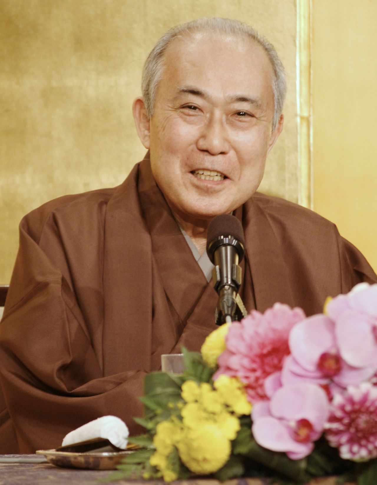 Nakamura Kichiemon in October 2017. (© Jiji)