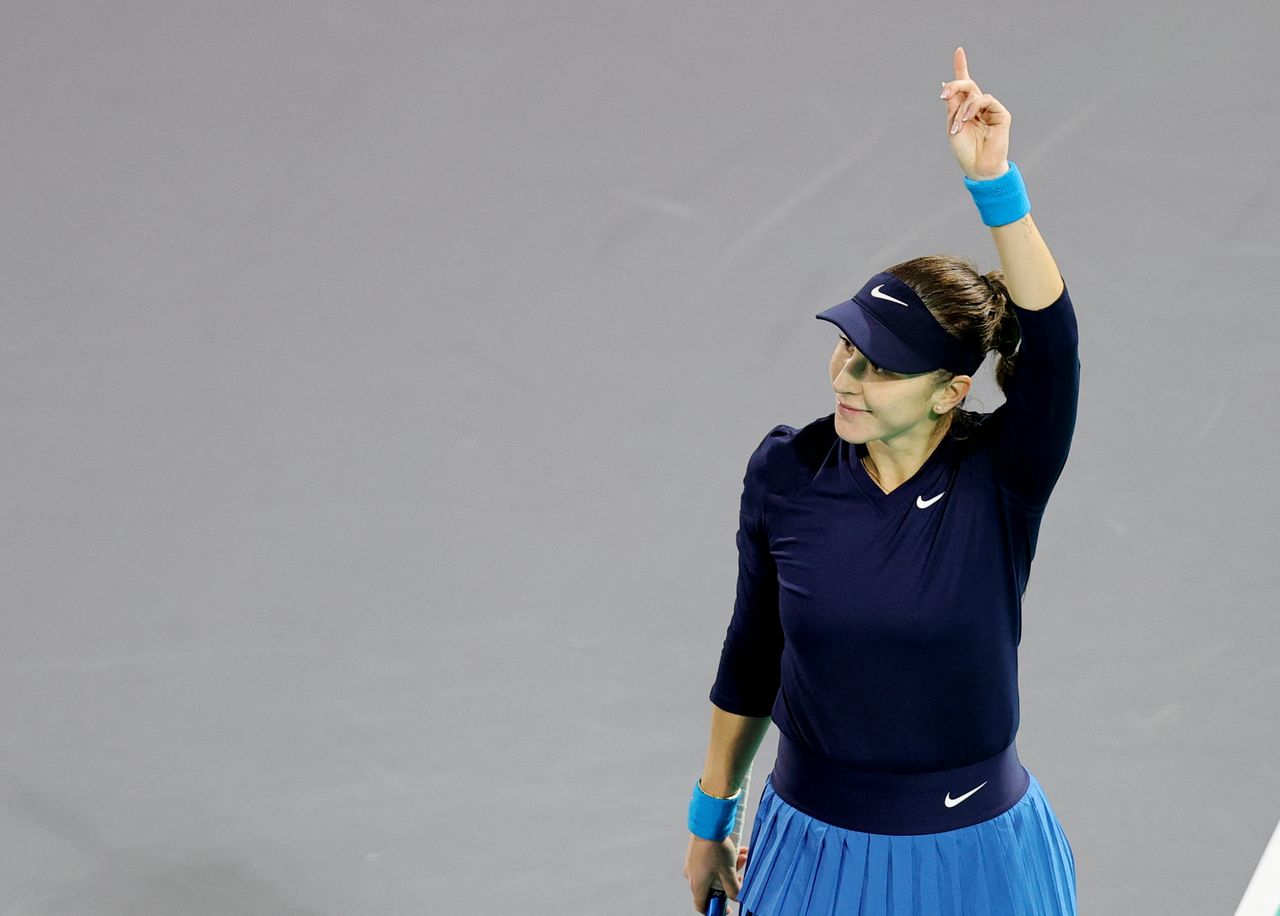 FILE PHOTO: Tennis - Mubadala World Tennis Championship - International Tennis Centre, Zayed Sports City, Abu Dhabi, United Arab Emirates - December 16, 2021 Switzerland