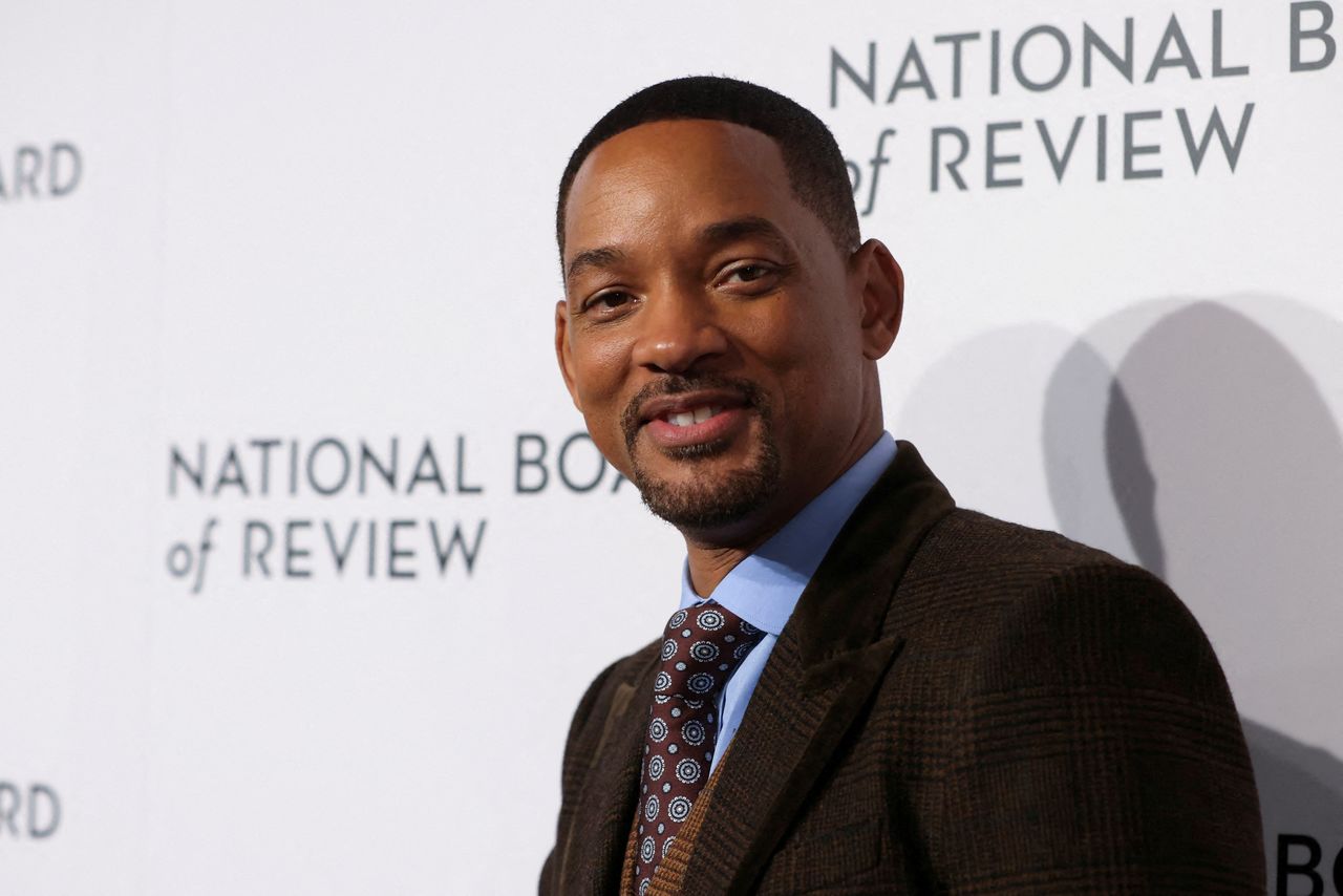 FILE PHOTO: Actor Will Smith attends the National Board of Review Awards Gala in Manhattan, New York City, New York, U.S., March 15, 2022. REUTERS/Andrew Kelly/File Photo