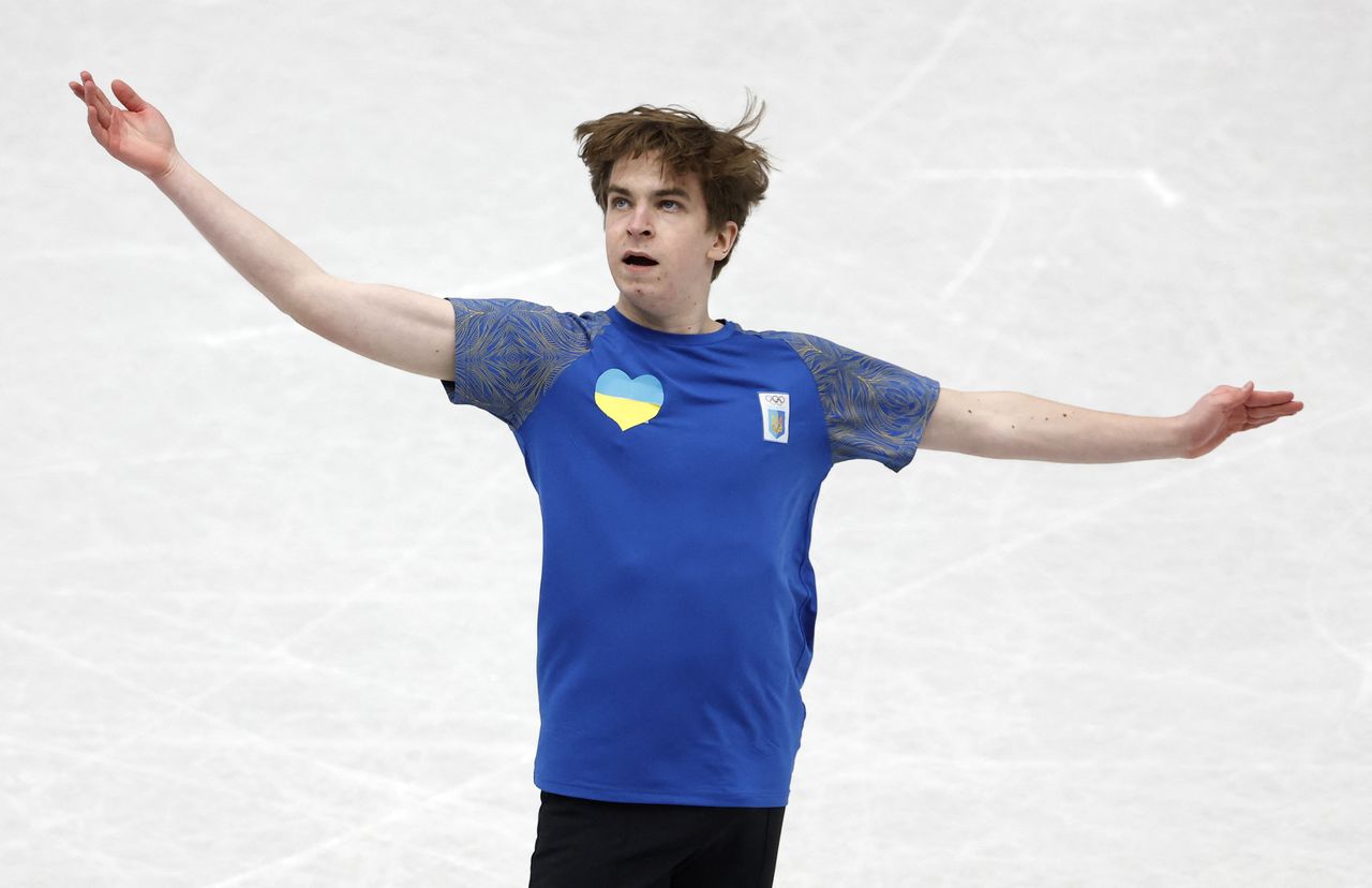 Figure Skating - World Figure Skating Championships - South of France Arena, Montpellier, France - March 24, 2022 Ukraine