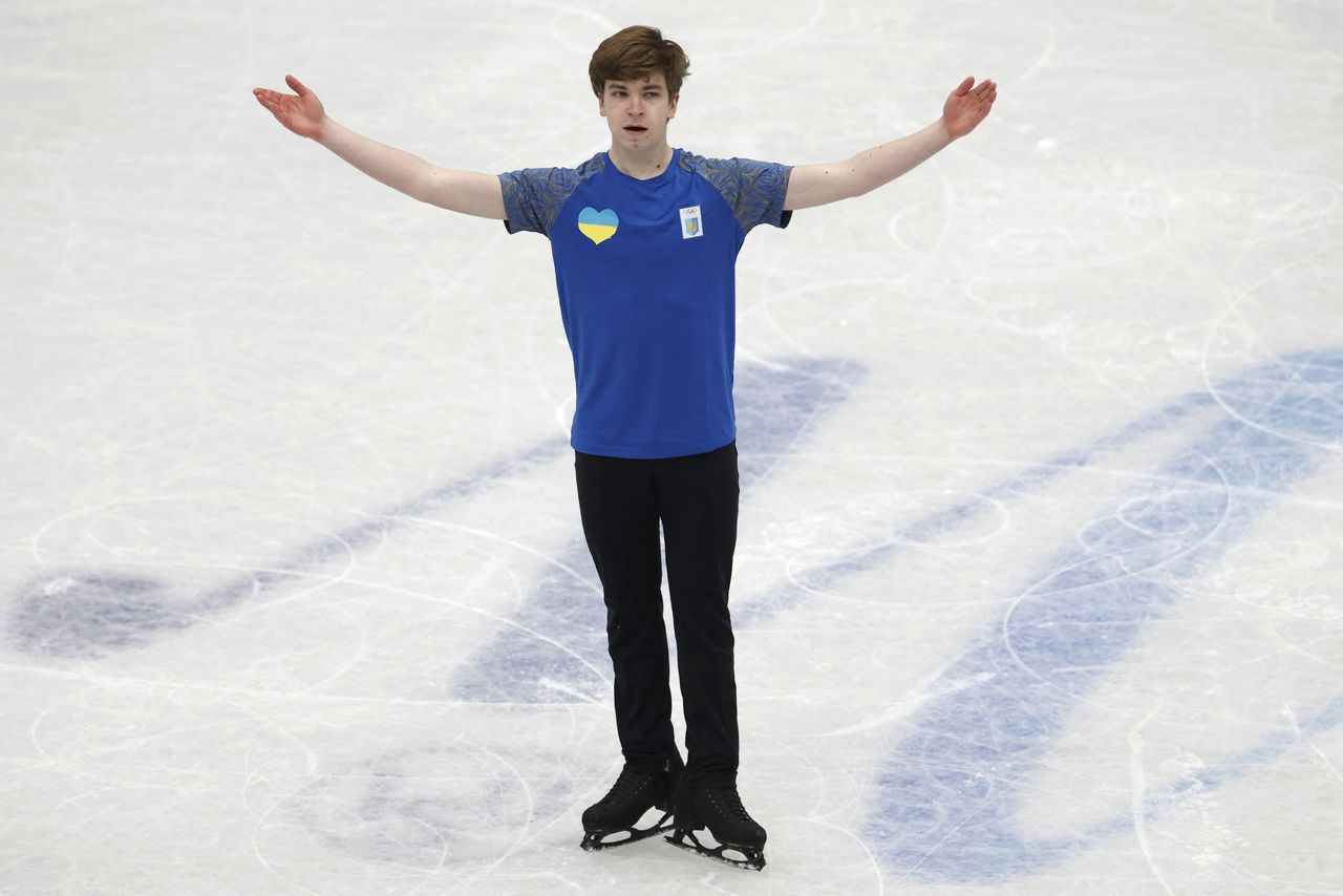 Figure Skating - World Figure Skating Championships - South of France Arena, Montpellier, France - March 24, 2022 Ukraine