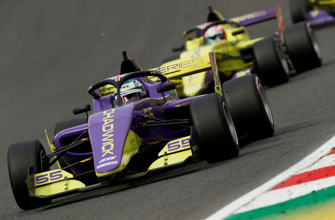 FILE PHOTO: Motorsports - W Series - Brands Hatch - Brands Hatch, West Kingsdown, Britain - August 11, 2019 Jamie Chadwick of Great Britain in action during the W Series race. REUTERS/Matthew Childs