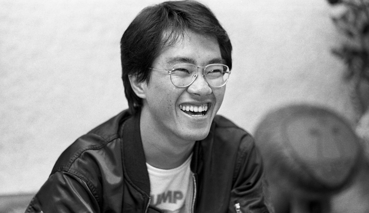 Toriyama Akira in 1982. (© Jiji)