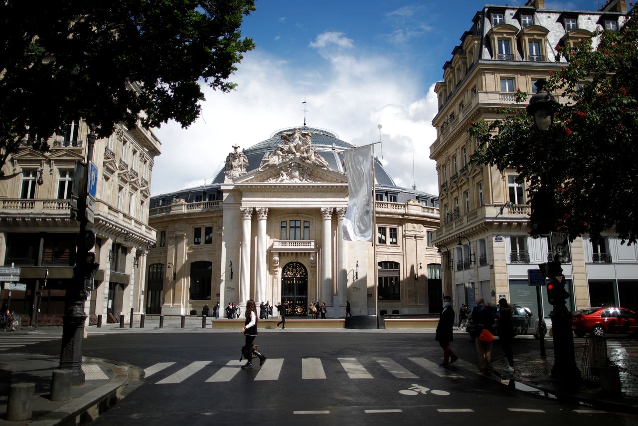 Outside view of the Bourse de Commerce - Pinault Collection contemporary art museum in Paris, France, May 14, 2021. Picture taken May 14, 2021. REUTERS/Sarah Meyssonnier