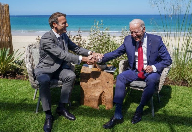 U.S. President Joe Biden and France