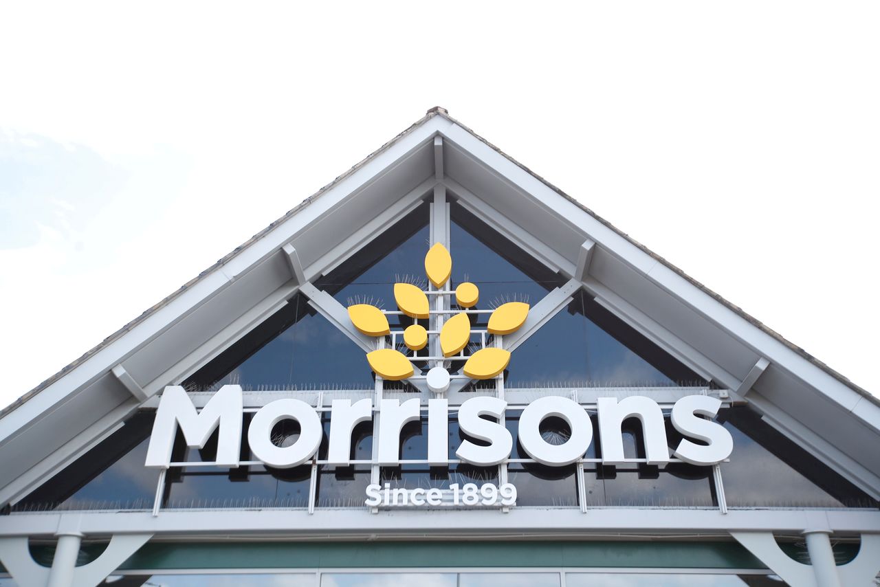FILE PHOTO: A Morrisons store is pictured in St Albans, Britain, September 10, 2020. REUTERS/Peter Cziborra/File Photo