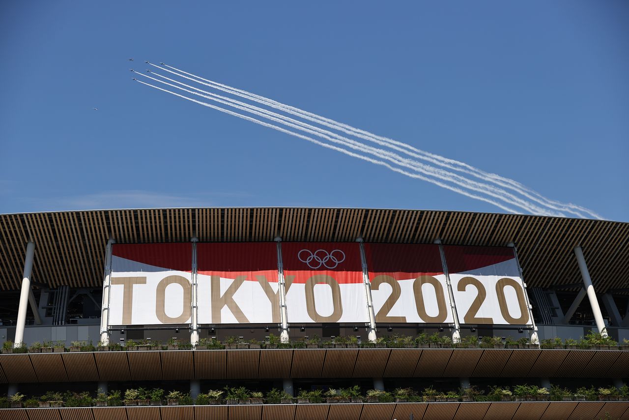 Tokyo 2020 Olympics Preview - Olympic Stadium, Tokyo, Japan - July 21, 2021 Japan