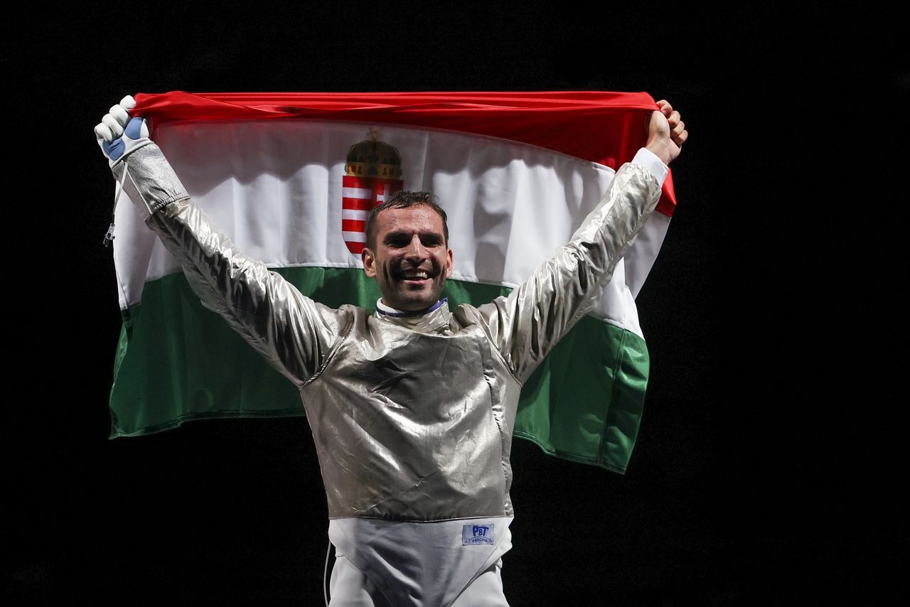 Hungarian Szilagyi wins gold in men’s sabre individual