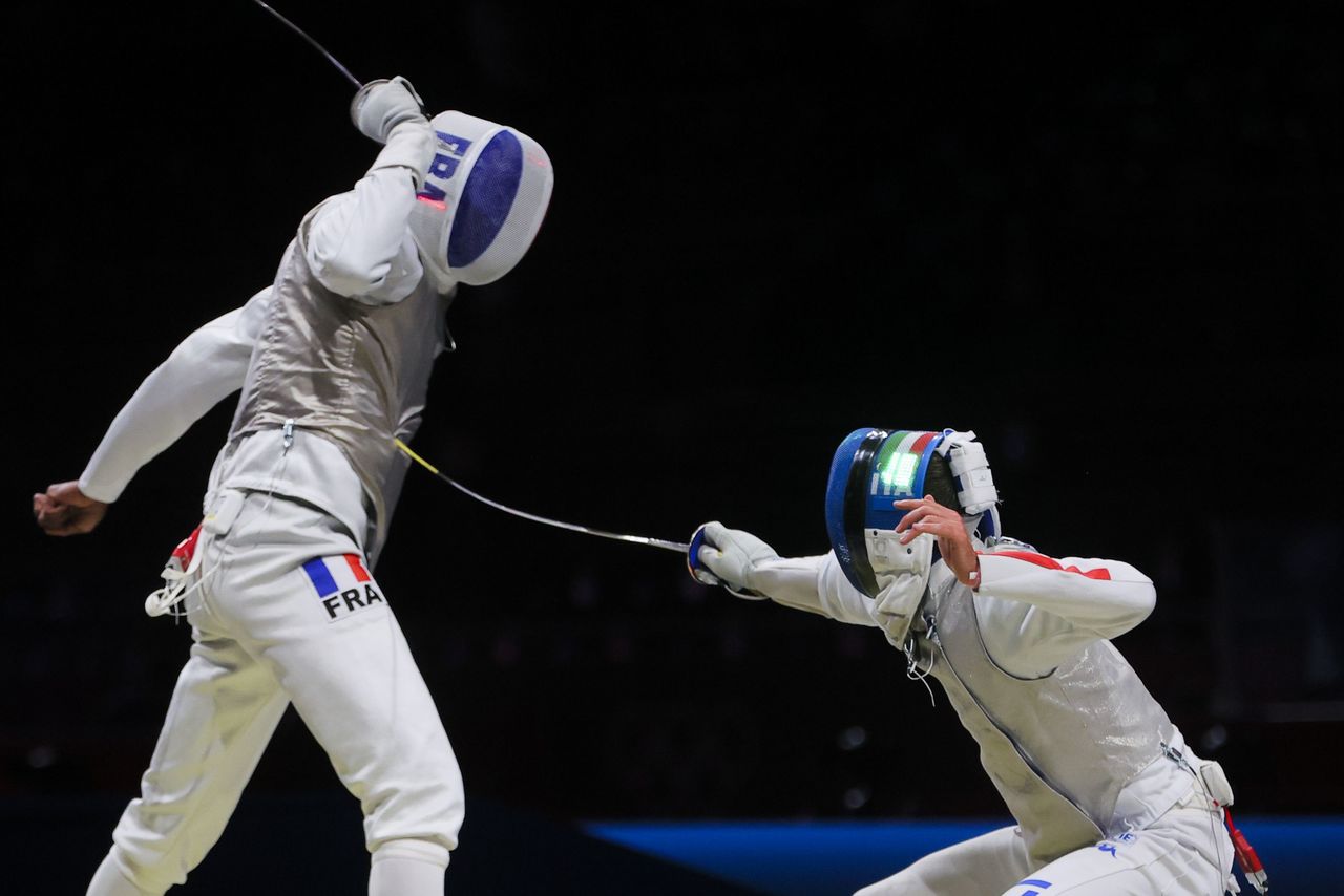 OlympicsFencingHong Kong’s Cheung claims gold in men’s foil