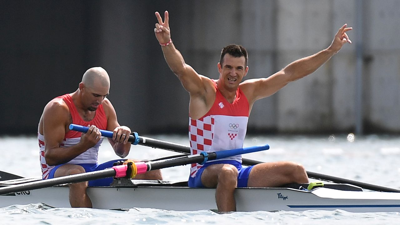 OlympicsRowingCroatia win gold in men’s pair