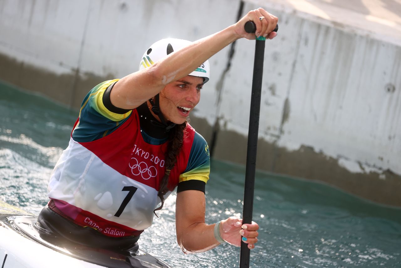 OlympicsCanoeingAustralia’s Fox battles nerves to win canoe slalom