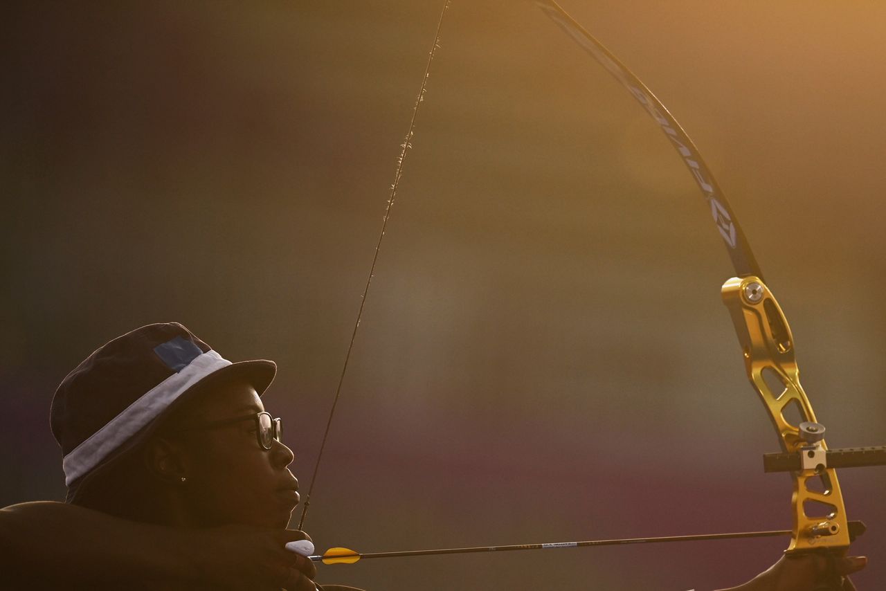 OlympicsArcheryFirst archer from Chad feels ‘no stress’ despite loss