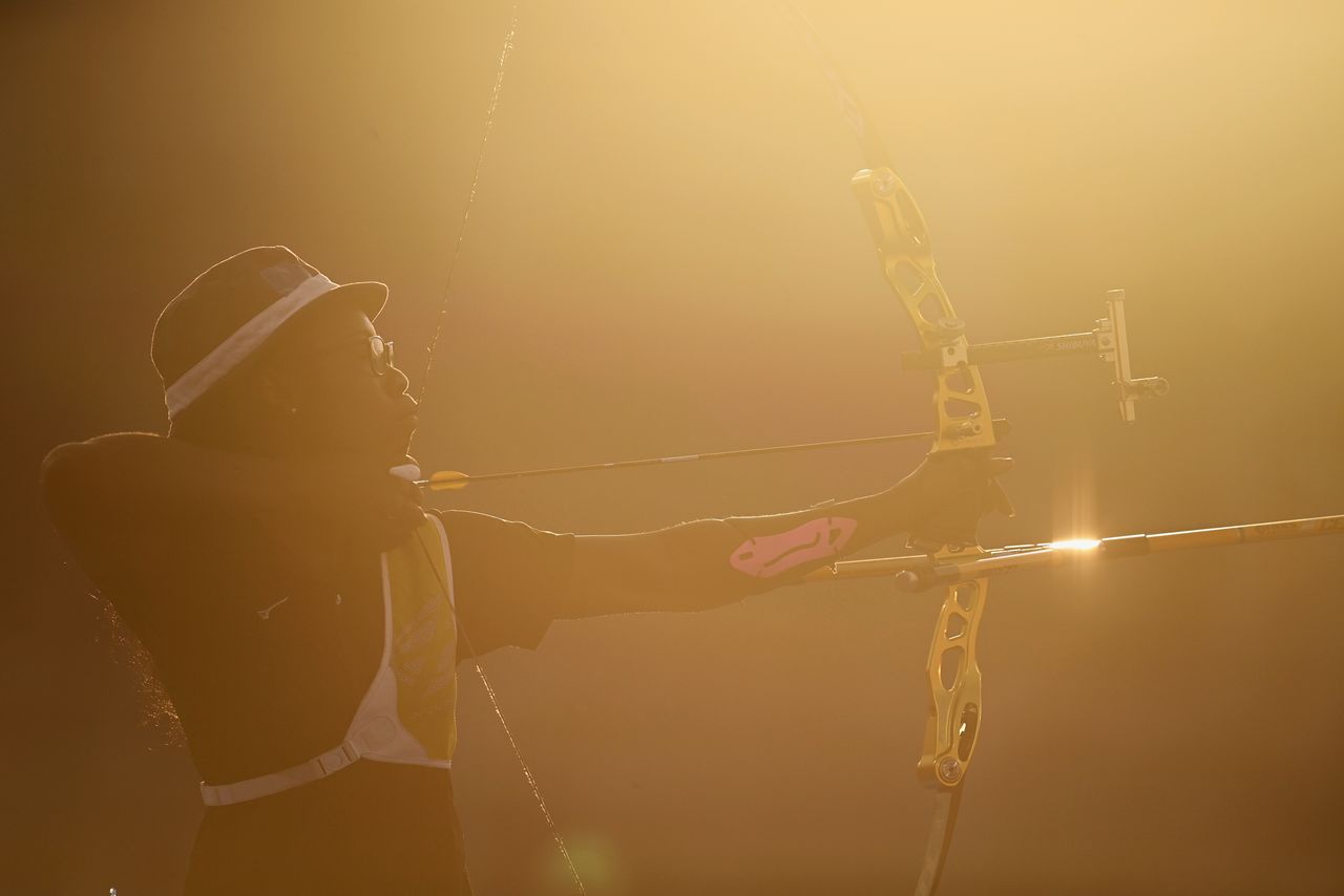 OlympicsArcheryFirst archer from Chad feels ‘no stress’ despite loss